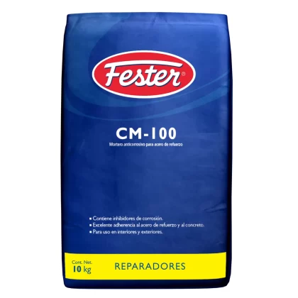FESTER CM-100 MORTERO ANTICORROSIVO Saco 10 Kg.