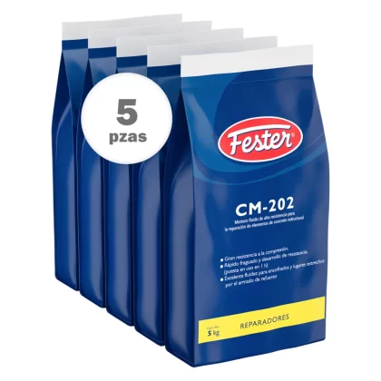 FESTER CM-202 REPARADOR FLUIDO Caja C/5 sacos 5 Kg.