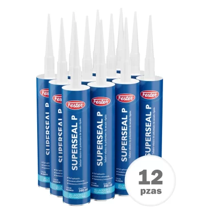 FESTER SUPERSEAL P BLANCO Caja C/12 cartuchos de 300 Ml.