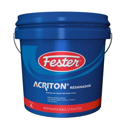 FESTER ACRITON RESANADOR ACRILICO Cub 4 L.