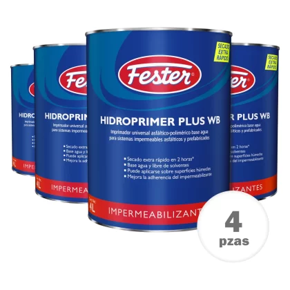 FESTER HIDROPRIMER PLUS WB Caja C/4 botes 4 L.