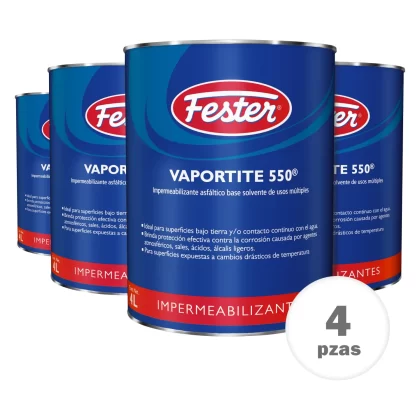 FESTER VAPORTITE 550 Caja C/4 botes de 4 L.