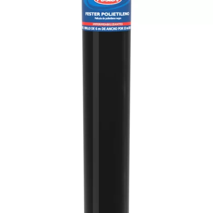 FESTER POLIETILENO NEGRO Rollo 6 x 33 M.