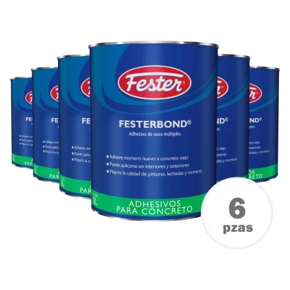 FESTERBOND Caja C/6 botes de 1 L.