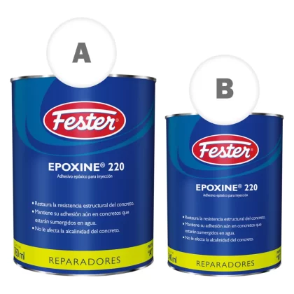 FESTER EPOXINE 220 Caja C/3 unidades de 1 L.