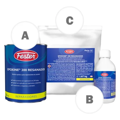 FESTER EPOXINE 300 RESANADOR Caja C/3 unidades 1 L.