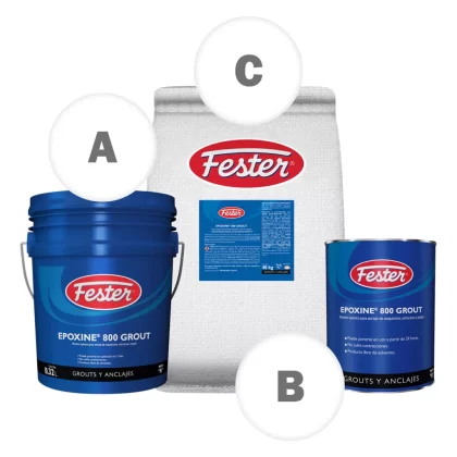 FESTER EPOXINE 800 GROUT Unidad 112 Kg.